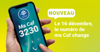 Nouveau ! La Caf change de numéro…