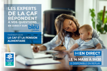 La Caf Touraine sur France Bleu Touraine le 14 mars !