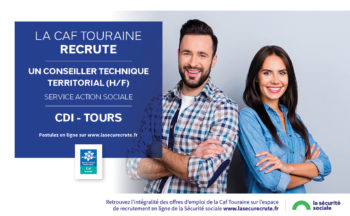 La Caf Touraine recrute