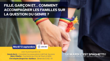 [MARDIS DE LA PARENTALITÉ] 12 SEPTEMBRE – L’IDENTITÉ GENRE