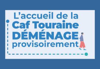 🚧 Des travaux à l’accueil la Caf Touraine