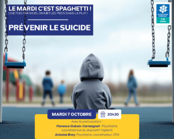 👨‍👩‍👧‍👦MARDIS DE LA PARENTALITÉ ­| Rendez-vous le mardi 7 octobre pour une nouvelle émission des Mardis Spaghetti !