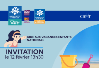 Live event – Organisateurs de colonies – Aide Vacances Enfant – 12 février – 13 H 30 à 14 H 30